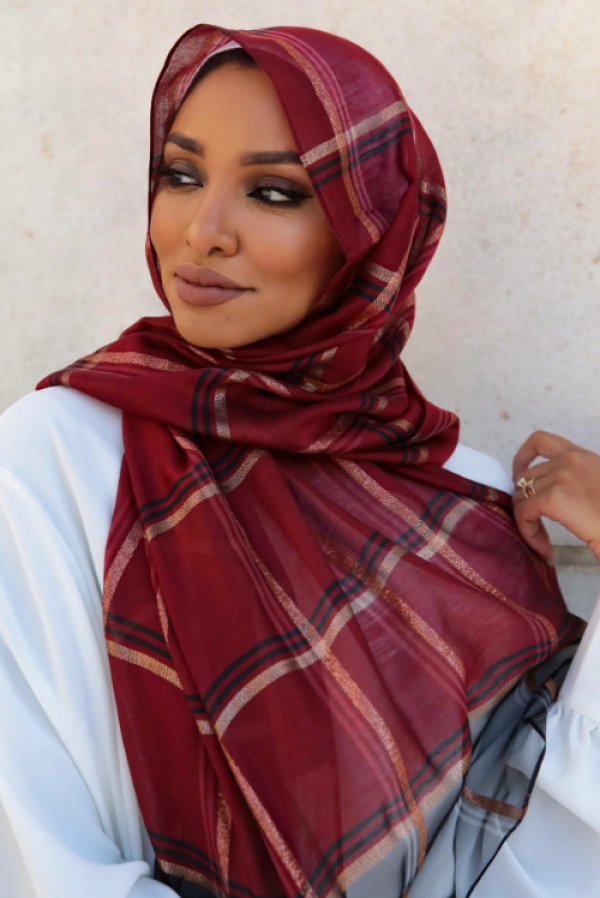 Motif kotak-kotak tartan